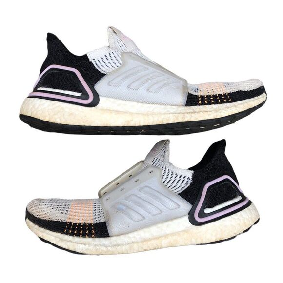 Rare 2019 Adidas Ultra Boost 19 Crystal White Size 8.5W - Picture 1 of 16